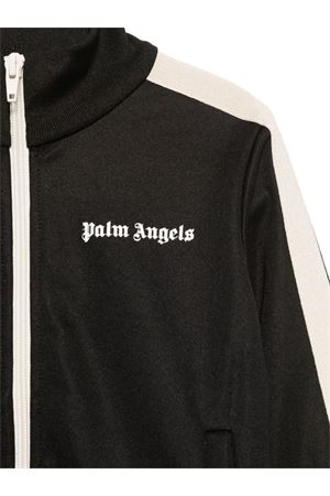 black polyester jacket PALM ANGELS KIDS | PBBD002C99FAB0031003